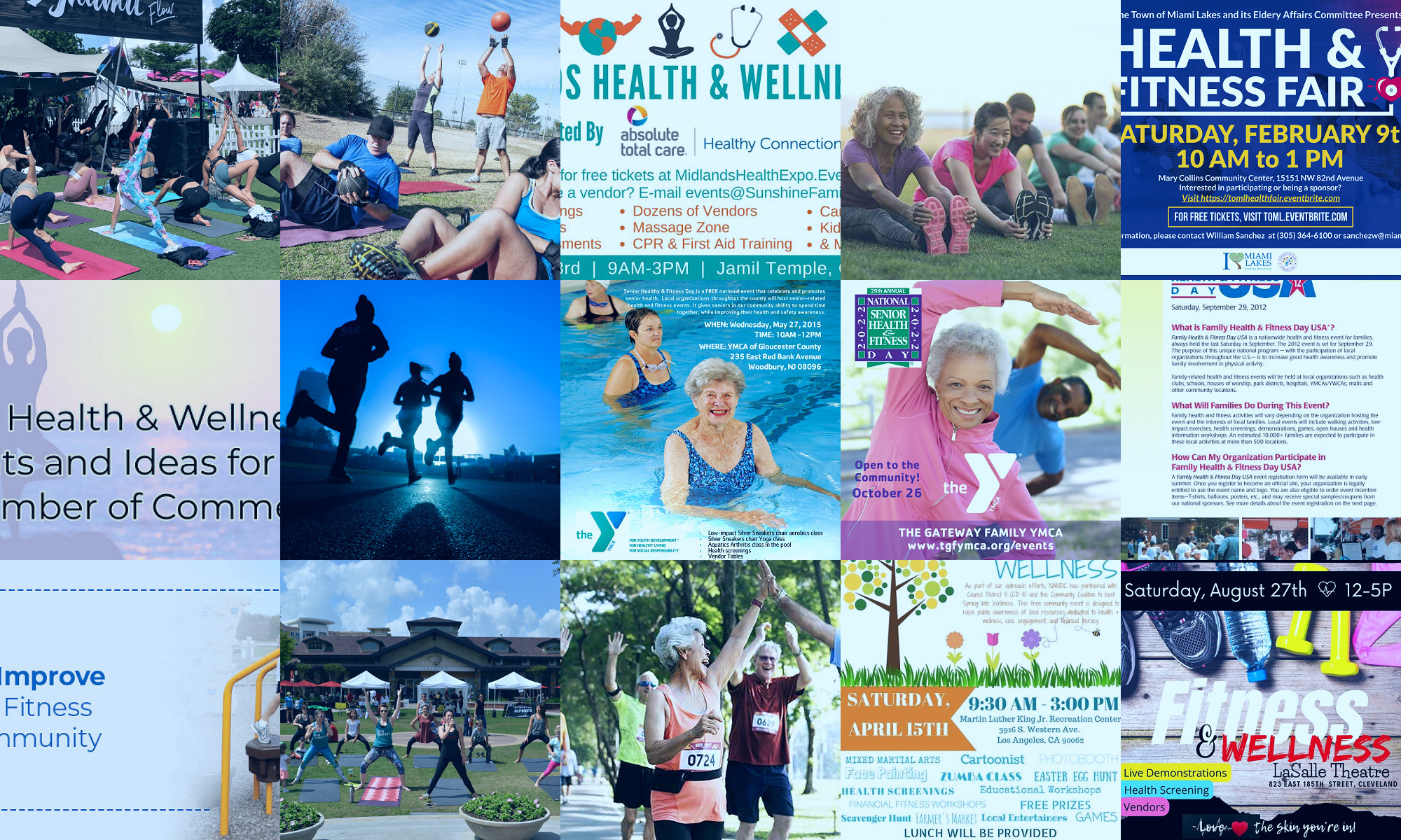 local community health and fitness events